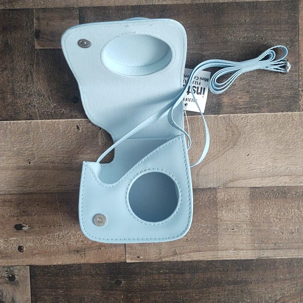 Instax Fujifilm Mini Camera Case Crossbody 8 Or 9 Ice blue